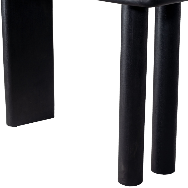 Sidetable Japandi Zwart 113 cm