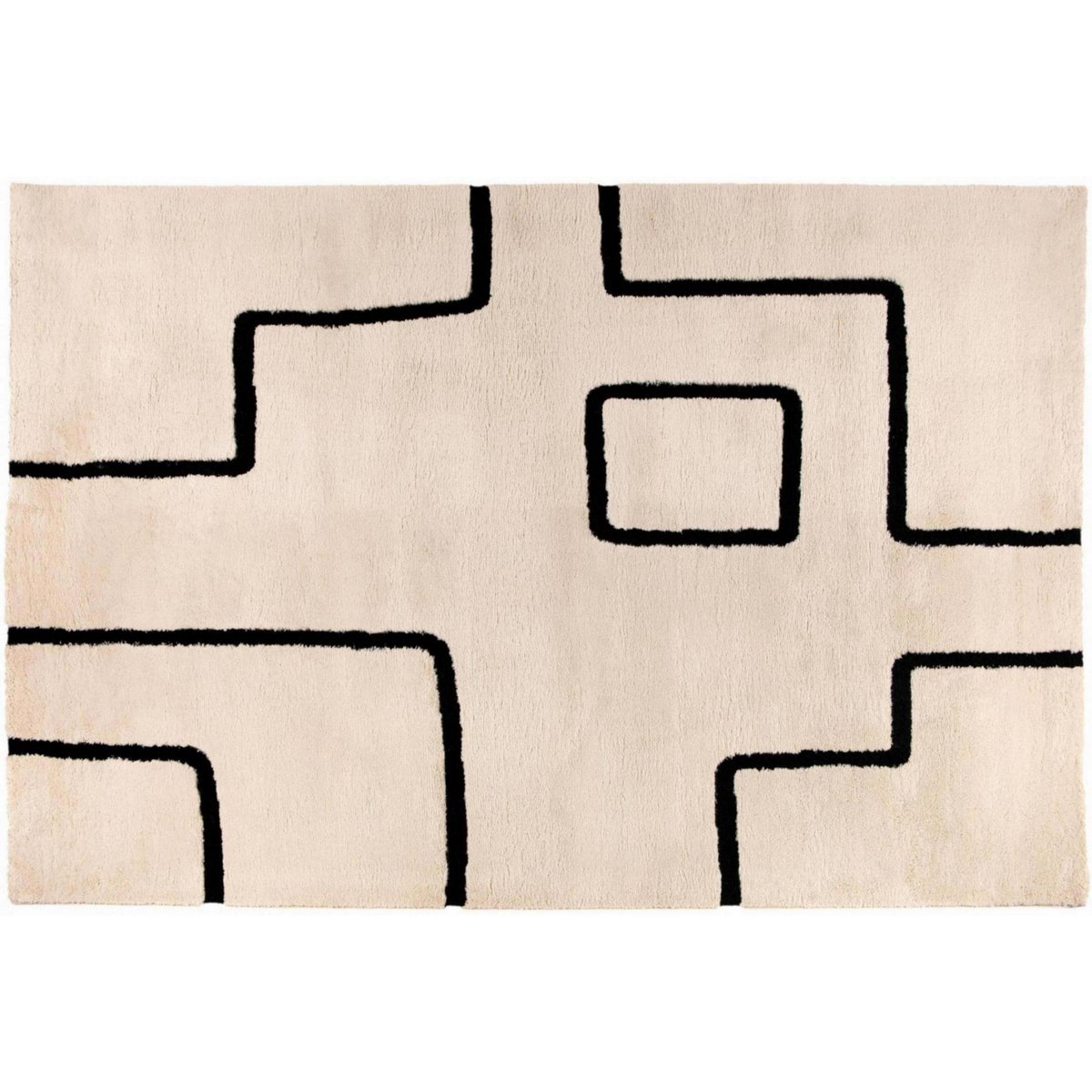 Tapis Louisa Kaviaar 160 x 230 x 2 cm