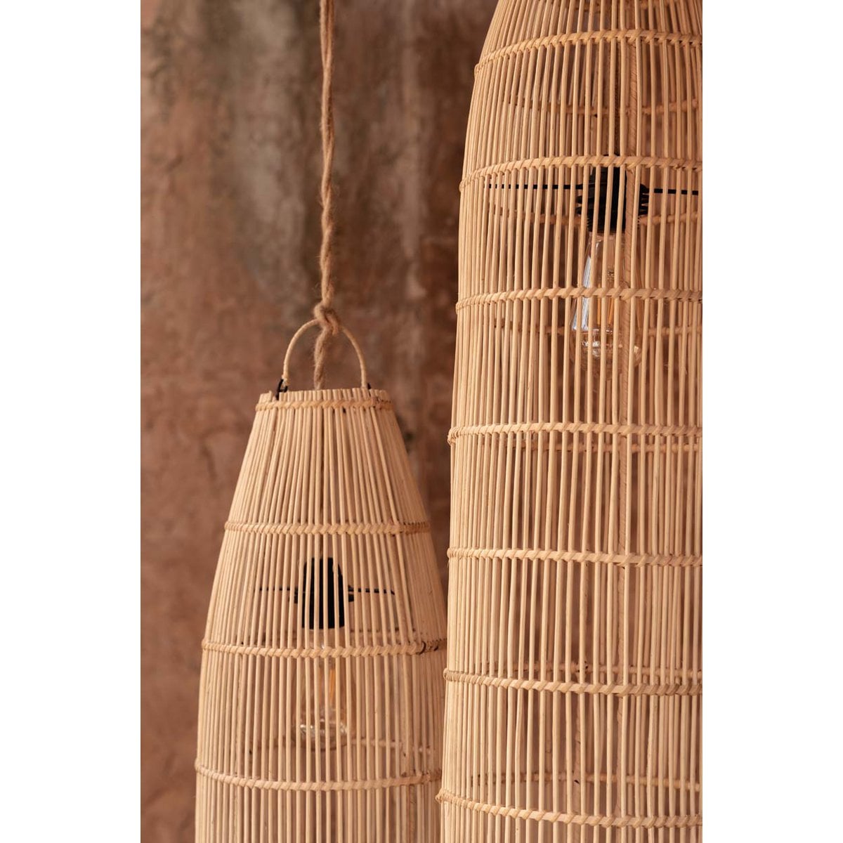 De Fish Trap-hanger - Naturel - L