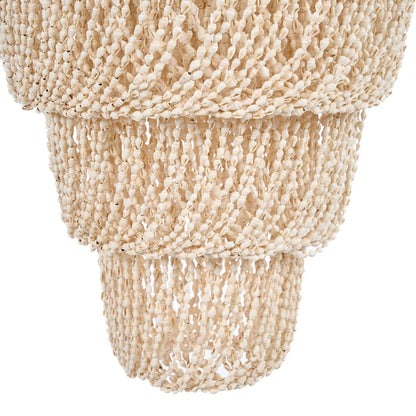 De Lagoon Shell Kroonluchter - Naturel - L