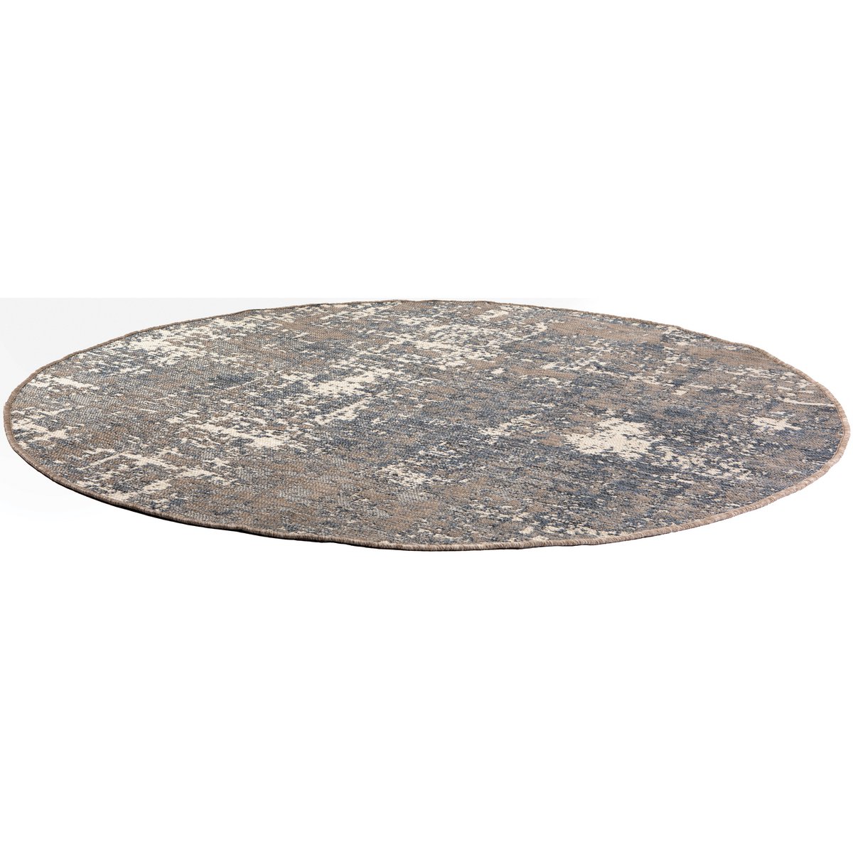 Tapis Catania 2 buiten Gris Diameter 200