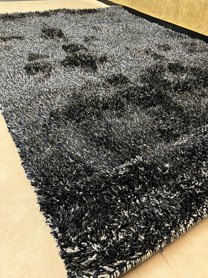 Vloerkleed Feelgood by Brinker Rainbow mix 3CM blues/white 160x230cm