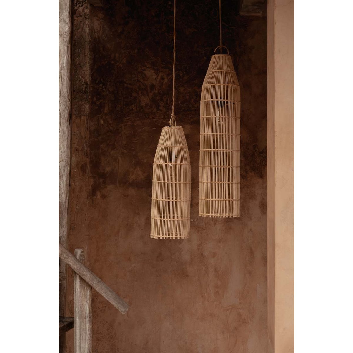 De Fish Trap-hanger - Naturel - L