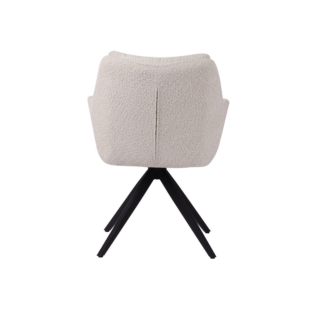 Bouclé Draaifauteuil – 360° Comfortabele Stoel met Luxe Design