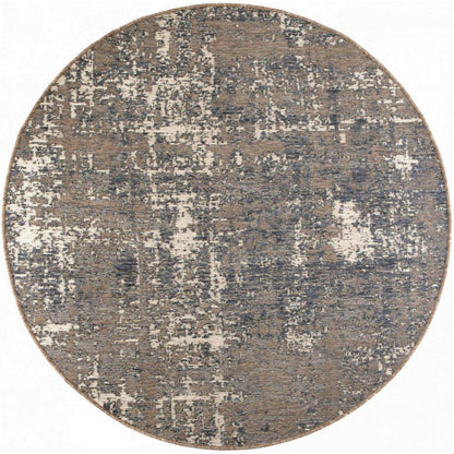 Tapis Catania 2 buiten Gris Diameter 200