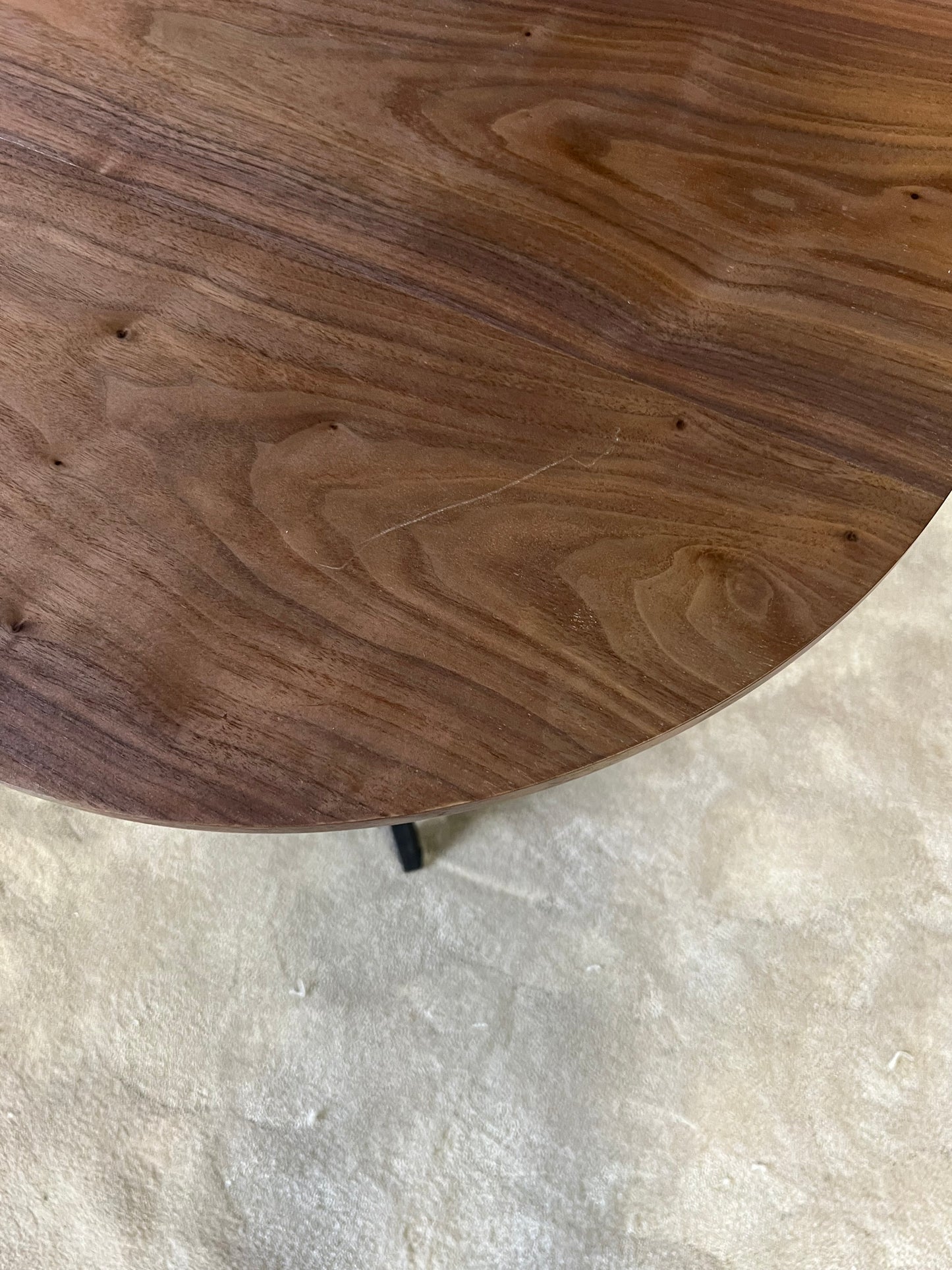 Eettafel ovaal bruin - mangohout 200cm (Showmodel)