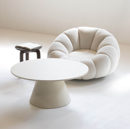 Salontafel Beton Ciré Shell 60 cm