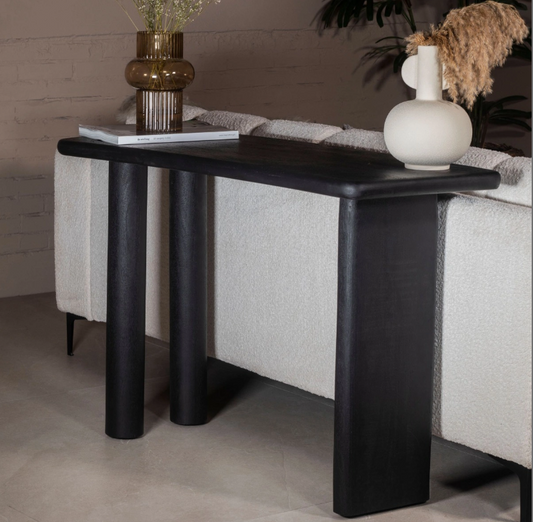 Sidetable Japandi Zwart 113 cm