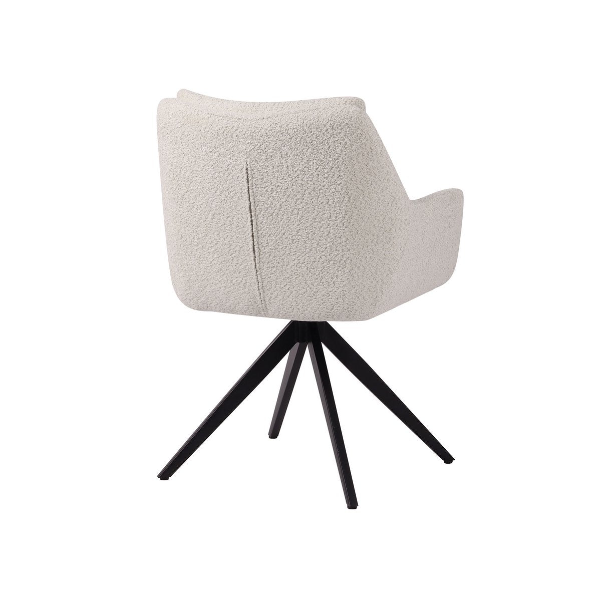 Bouclé Draaifauteuil – 360° Comfortabele Stoel met Luxe Design