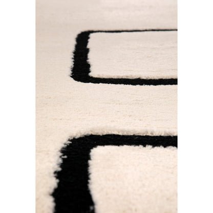 Tapis Louisa Kaviaar 160 x 230 x 2 cm